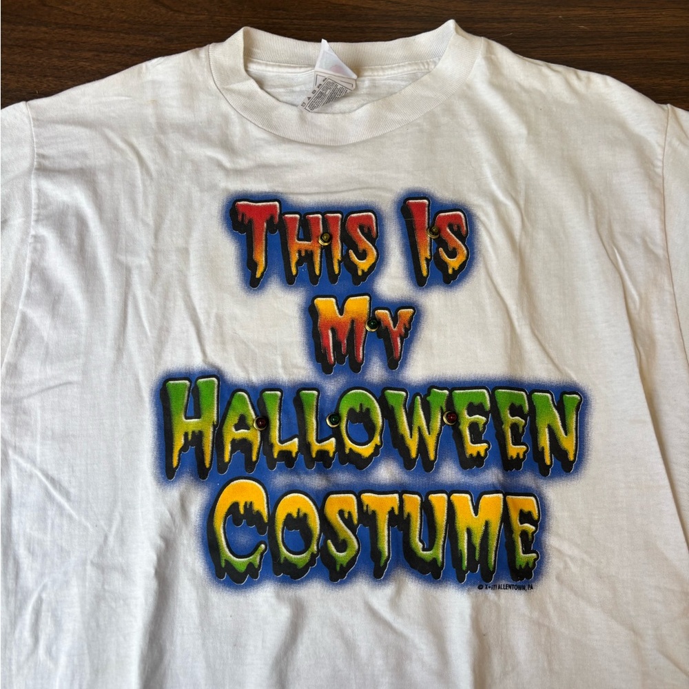Halloween Costume T-Shirt - White